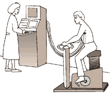 Próba wysiłkowa na ergometrze
rowerowym