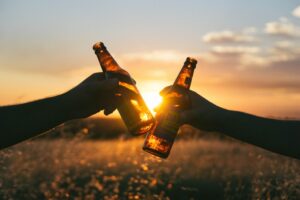 wpływ alkoholu na wzrok